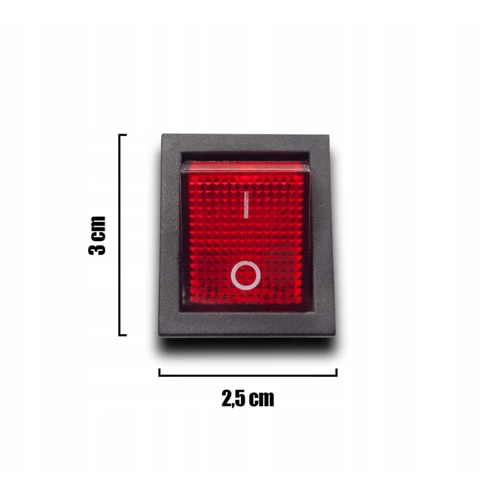 Włącznik SWITCH KCD4 Podświetlany Kołyskowy Machtmann