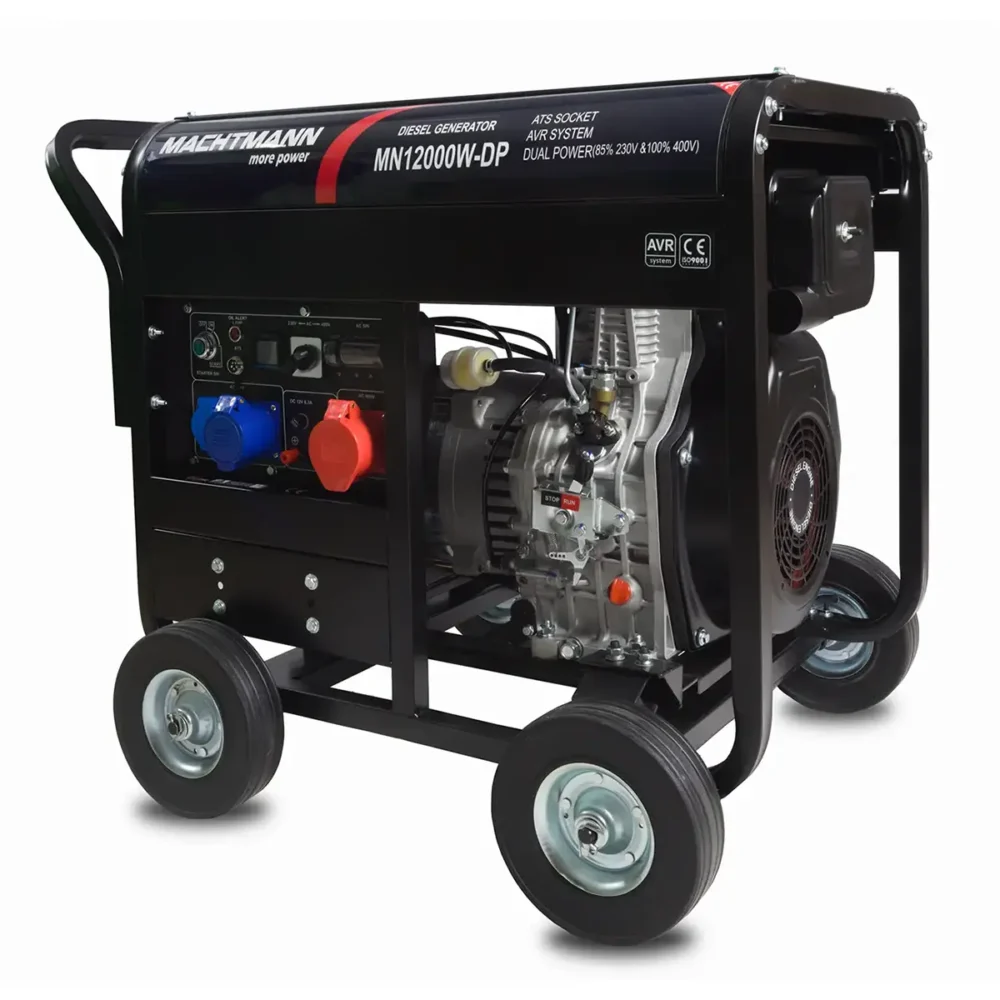 Agregat Prądotwórczy Diesel Machtmann 12000W-DP 400V 11.8 kVA Trójfazowy
