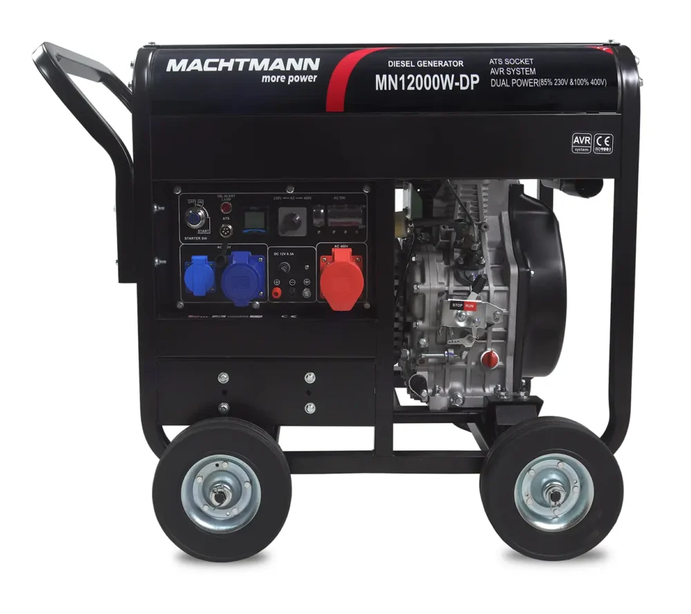 Agregat Prądotwórczy Diesel Machtmann 12000W-DP 400V 11.8 kVA Trójfazowy