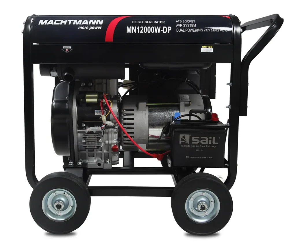 Agregat Prądotwórczy Diesel Machtmann 12000W-DP 400V 11.8 kVA Trójfazowy