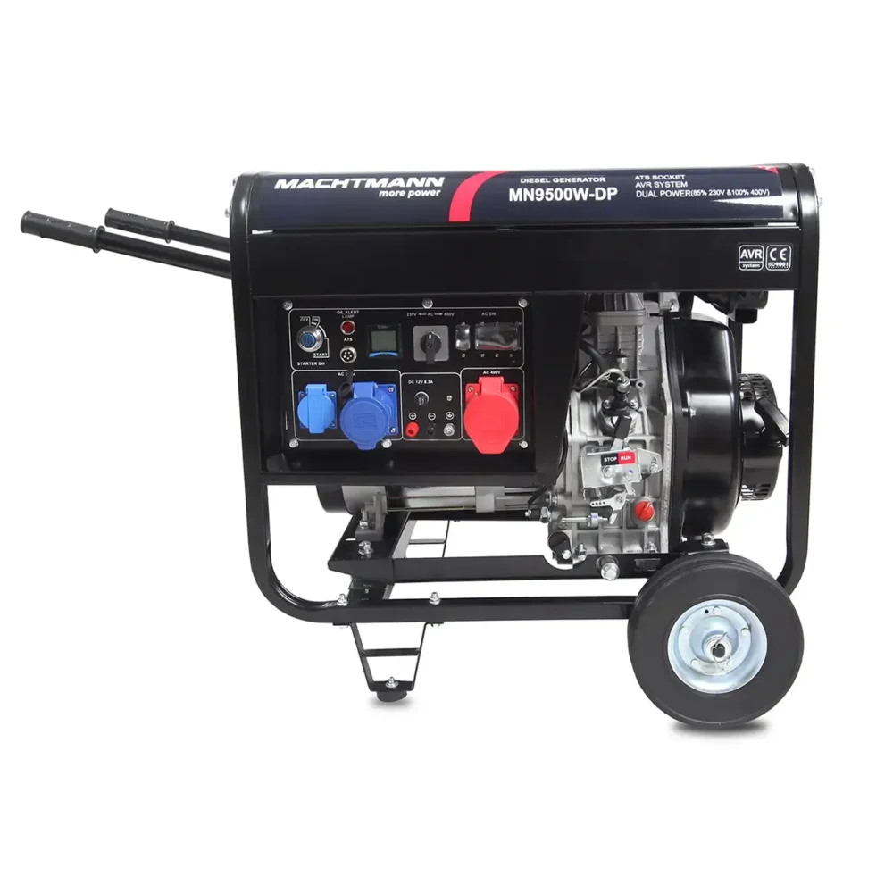 Agregat Prądotwórczy Diesel Machtmann 9500W-DP 400V 9.4 kVA Trójfazowy